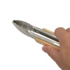 SD-TG09 Outdoor BBQ Tongs, Wood Grip, Stainless Steel, Includes Stopper,