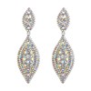 EVER FAITH Women's Earrings Austrian Crystal Wedding Bridal Charm 2