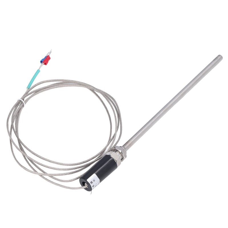 K Type Thermocouple Shielded Wire Temperature Sensor Probe 0‑800℃ 200mm