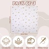 GSrenyu 3 Pack Large Baby Muslin Cloths 100x100cm Baby Muslin