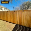 Epcee 8-Pack Angle 25° Fence Post Extender, 23.5" Fence Barbed