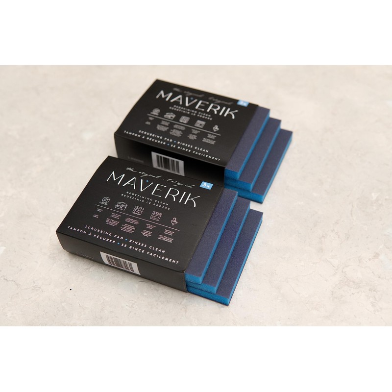 The Original MAVERIK Scrubbing Kitchen Cleaning Pads. Scouring Pads for