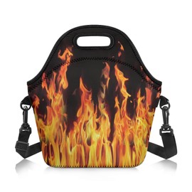 TOADDMOS Lunch Bag for Girls Neoprene Lightweight Food Container Meal Bag with Detachable Shoulder Strap Insulated Cooler Lunch Portable