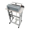 INTBUYING 110V Foot-pedal Sealing Machine with cutter Foot-pedal Sealer 3mm/0.6mm