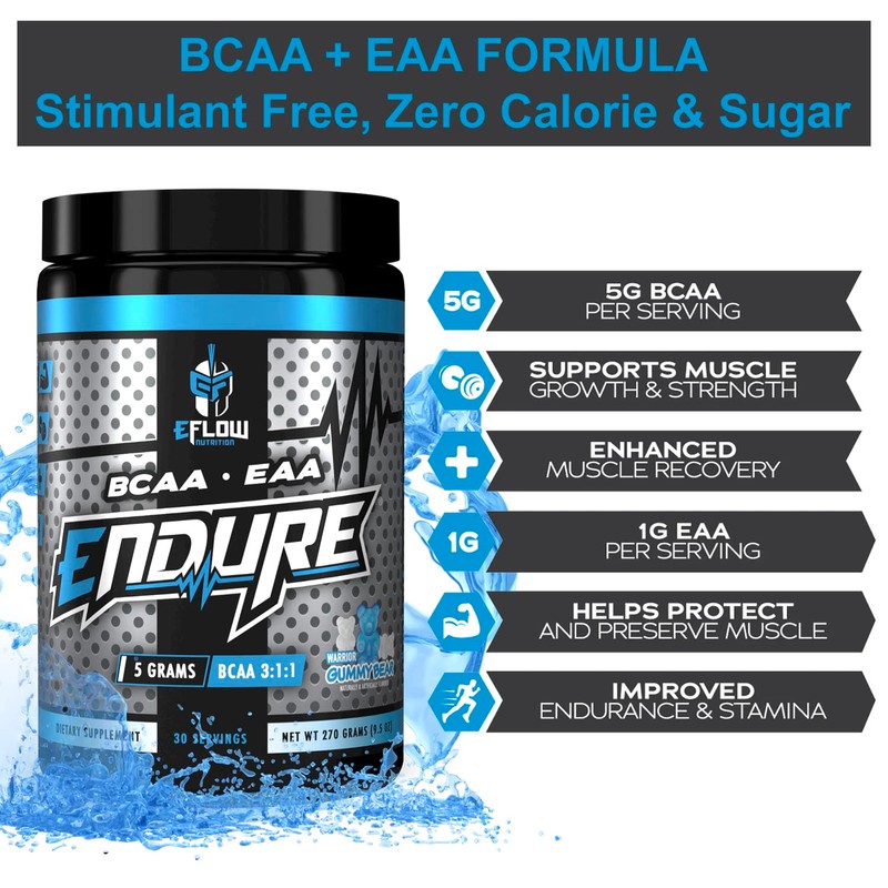 eFlow Nutrition eFlow Nutrition Endure BCAA Plus EAA - Essential