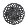 Antrader Cast Iron Trivet,Sunflower Style Racks Stands with Pegs, Rustproof
