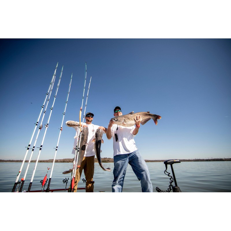 Shakespeare Ugly Stik 7’ Catfish Spinning Rod, Two Piece Catfish