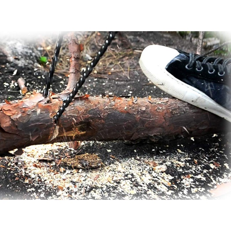 Pocket Chainsaw Emergency Outdoor Survival Gear Folding Chain Hand Saw
