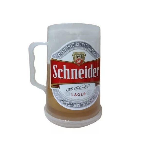 Chopp Beverage Chiller for Beer and Fernet Vaso Refrigerante - Schneider Beer Design, 400 ml / 13.5 oz capacity