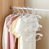 Spesh Pack of 20 Children's Clothes Hangers, 28-36 cm, Adjustable