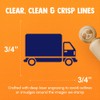Delivery Truck Vehicle Icon Rubber Stamp for Stamping Crafting Planners