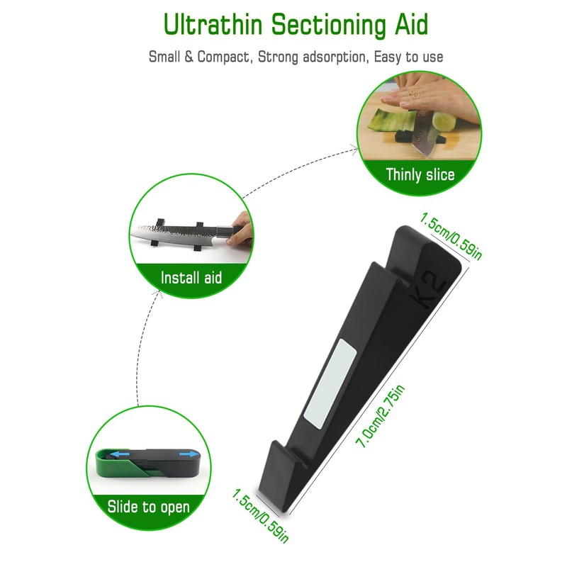Ultrathin Sectioning Aid, Vegetable Sheet Cutter Slicer, Creative Kitchen Cutting