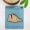 Printtoo Souvenir Engraved Wooden Manama Bahrain City Fridge Magnet Home