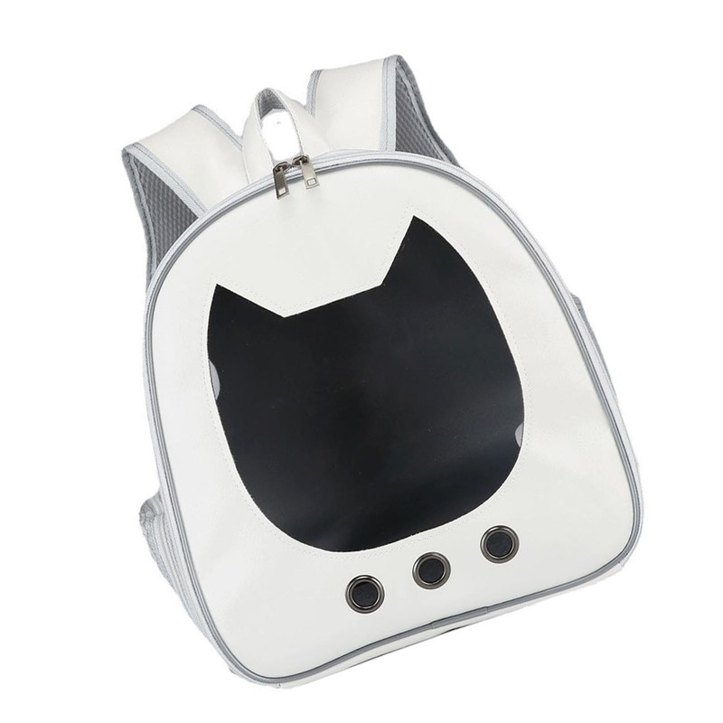 Pet Carrying Backpack Breathable Waterproof Scratch Resistant Large Window Portable