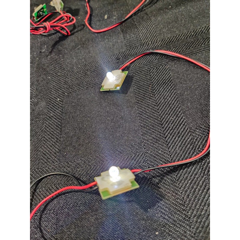 Unbranded 5 Wired LED Lights 2 LEDs Per 3v-5v