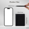 Feelorna Slim Wallet for Men, Compact Cards Case Leather Wallets