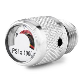 Spare Air Screw in Dial Pressure Gauge