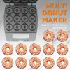 Baker's Friend Mini Donut Maker Machine, Bake 12 Mini Doughnuts,