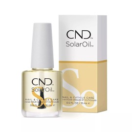 CND SOLAROIL Solar Oil Nail Cuticle Care Conditioner .5 oz / 15 ml NEW, SEALED