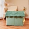 Pet Bed House Soft Warm Cat Bed Cave Detachable Cozy