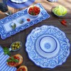 Certified International Veranda Melamine 2 Pc. Appetizer Serving Set, Multicolor