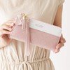 Kinshuu Women's Long Wallet, Large Capacity, Card Slot, Coin Purse,