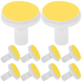 12pcs Nail Polisher Replacement Head Electric Nail Trimmer Pads for Adult Finger Clipper Electric Nail File Adult Electric Nail Trimmer Replacement Heads Plastic Sander Baby Aldult