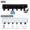 GTK Key Holder for Wall, Key Hooks with 6 Hooks,