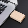 USB 2.0 Custom Primitive Simplicity Maple Wood USB Square Box