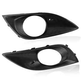 MOTOALL 86523-2V500 Front Fog Light Lamp Cover Bezel Left Driver and Right Passenger Side 2 PCS Set Fit for Hyundai Veloster Turbo 2013-2017 86524-2V500
