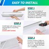 Flowild 15 Inch Baseboard Register (Duct Opening Size) - Baseboard