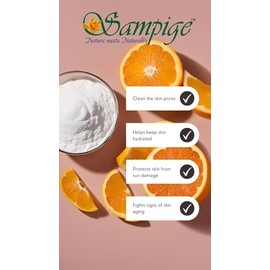 Generic Vitamin C Powder (L-Ascorbic Acid) 100 gm, Used in Face Serum |Skin Care|Toners| lotions|