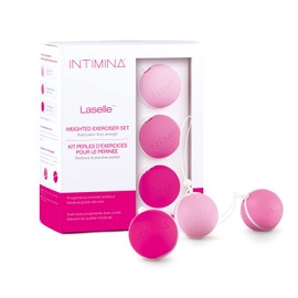 INTIMINA INTIMINA Laselle Weighted Exerciser Set - Women's 3 Pelvic Floor Weights (28g, 38g, 48g)