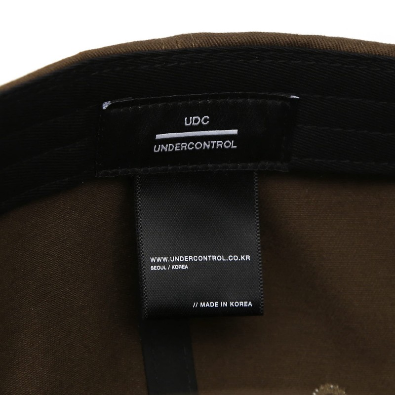UNDERCONTROL Logo Embroidery Plus Size Deep Height Long Brim Cotton