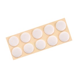 PATIKIL Round Mouse Feet Skates Pads 0.7mm for Gaming Mouse Feet Replacement Light Gray 10 Pcs