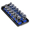 Ernst Manufacturing 8-Inch Socket Boss, 2-Rail Socket Tray, Blue -