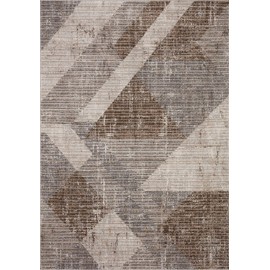 Loloi II Austen Collection AUS-04 Stone/Bark 2'-4" x 10' Runner Rug