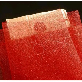 Glitter Tulle Fabric red,sold by 3 yards -54 inch wide