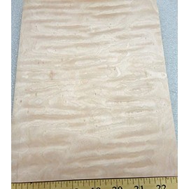 Movingui Figured Dyed Rose Color Composite Wood Veneer 7.75" x 9.75" raw Veneer