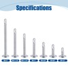 ANCHOREASE #8×5/8″ (350Pcs) 410 Stainless Steel Self Drilling Screws, Truss