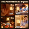GEEZO Fragrance Candle Warmer Lamp，Electric Candle Warmer with Timer &