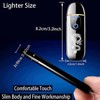 Electric Lighter, Smart USB Rechargeable, Mini Touch Ignition Windproof Flameless