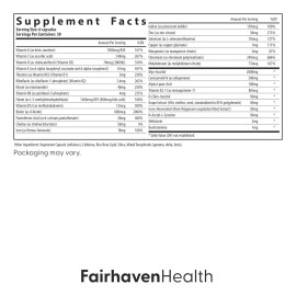 Inositol Fairhaven Health Pro Women 180 Cápsulas Fertilidad Femenina