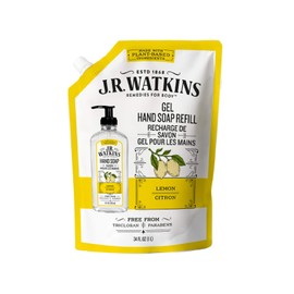 J.R. Watkins Liquid Hand Soap Lemon Refill, 34 Fl Oz