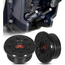 2PCs Screw End with Seals Tilt and Trim Fits for 115-250HP Honda/Suzuki/Yamaha 2 & 4 Stroke Engines, 64E-43821-01-00 FSM023 48630-96J00 Outboard Power Trim Cap Cylinder End Screw with Seal & O-Ring