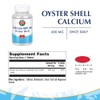 KAL Calcium Oyster Shell Tablets, 600 mg, 100 Count