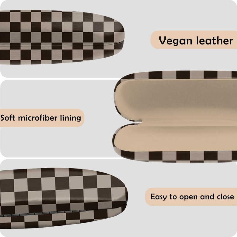 Deokke Glasses Case Hard Shell Glasses Protective Case Glasses Holder