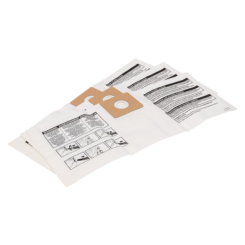 Shop-Vac 9066900 Disposable Filter Bags, Fits 3 Gallon Tanks, Ideal