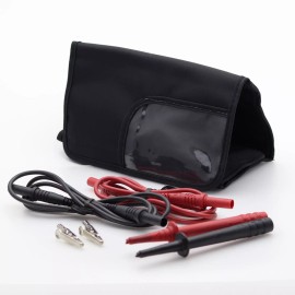 Pomona NEW Pomona Test Lead Kit: Lantern Tip Probes, Slide-On Alligator Clips w/ Pouch