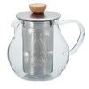 HARIO TPC-45HSV Tea Pitcher, 15.2 fl oz (450 ml), Heat